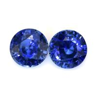 3.07&nbsp;Ct.Tw.Total Carat Weight Blue Sapphire Pair from Ceylon (Sri Lanka) Video