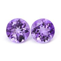 4.29&nbsp;Ct.Tw.Total Carat Weight Amethyst Pair from Brazil Video