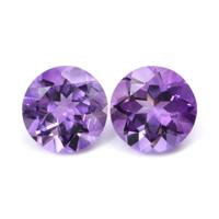 4.65&nbsp;Ct.Tw.Total Carat Weight Amethyst Pair from Brazil Video