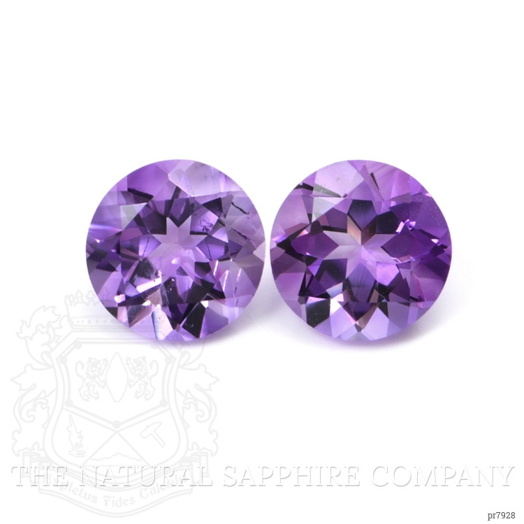 4.65 Ct.Tw. Amethyst Pair from Brazil