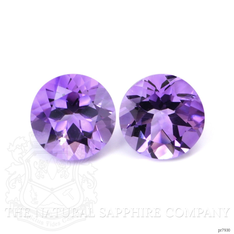 4.98 Ct.Tw. Amethyst Pair from Brazil