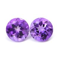 5.01&nbsp;Ct.Tw.Total Carat Weight Amethyst Pair from Brazil Video