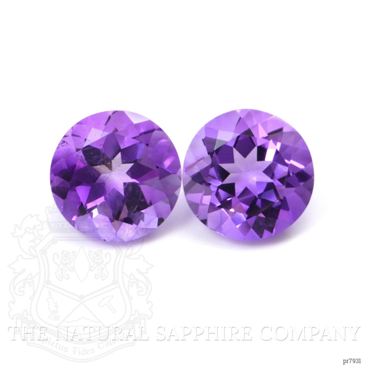 5.01 Ct.Tw. Amethyst Pair from Brazil