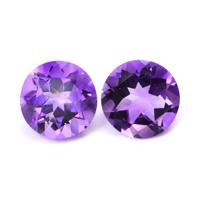 4.59&nbsp;Ct.Tw.Total Carat Weight Amethyst Pair from Brazil Video