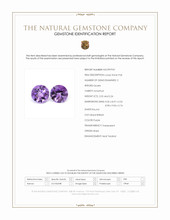 4.51 Ct.Tw.Total Carat Weight Amethyst Pair from Brazil Scan Report