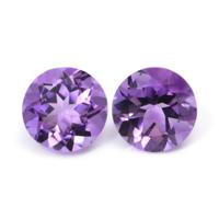 4.51&nbsp;Ct.Tw.Total Carat Weight Amethyst Pair from Brazil Video