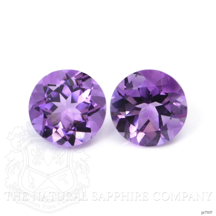 4.51 Ct.Tw. Amethyst Pair from Brazil