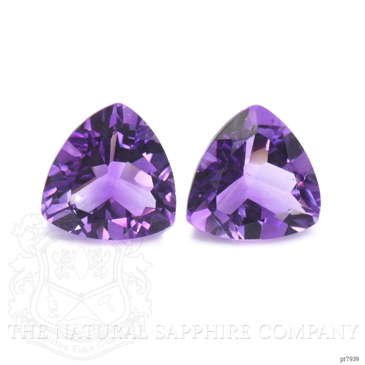 5.50 Ct.Tw. Amethyst Pair from Brazil
