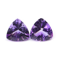 5.88&nbsp;Ct.Tw.Total Carat Weight Amethyst Pair from Brazil Video