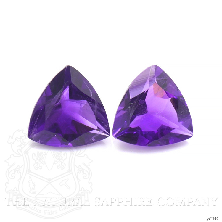 5.08 Ct.Tw. Amethyst Pair from Brazil