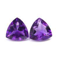 5.71&nbsp;Ct.Tw.Total Carat Weight Amethyst Pair from Brazil Video