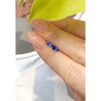 0.44&nbsp;Ct.Tw.Total Carat Weight Blue Sapphire Pair from Ceylon (Sri Lanka) Life Style