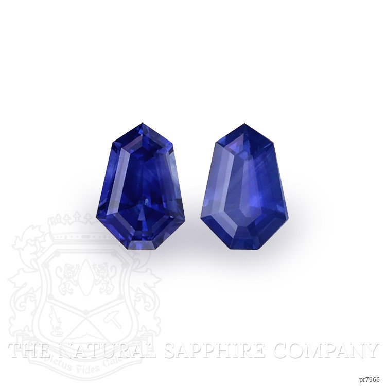1.23 Ct.Tw. Blue Sapphire Pair from Ceylon (Sri Lanka)