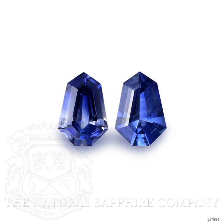 1.15 Ct.Tw. Blue Sapphire Pair from Ceylon (Sri Lanka)