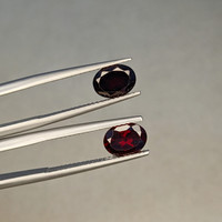 3.70&nbsp;Ct.Tw.Total Carat Weight Garnet Pair from Namibia Life Style