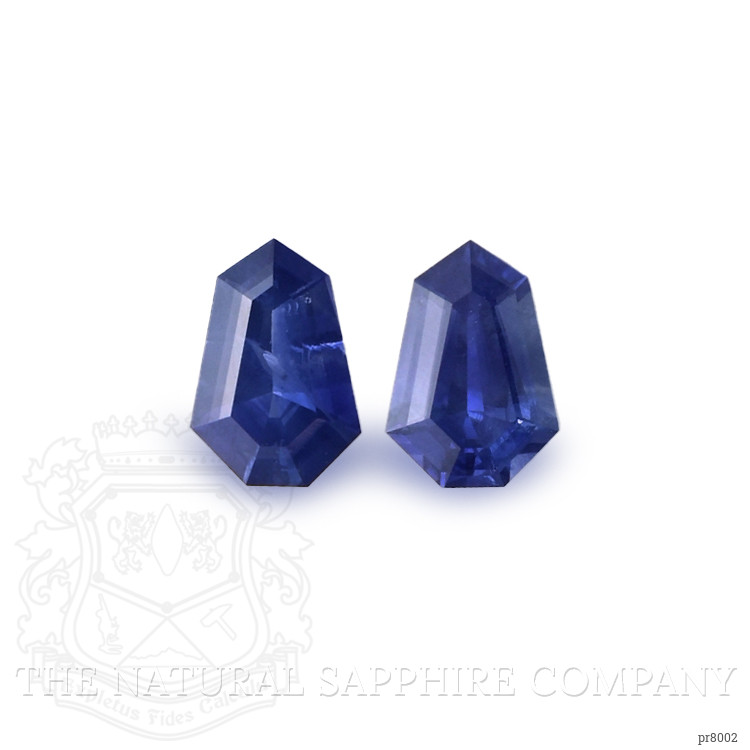 1.23 Ct.Tw. Blue Sapphire Pair from Ceylon (Sri Lanka)