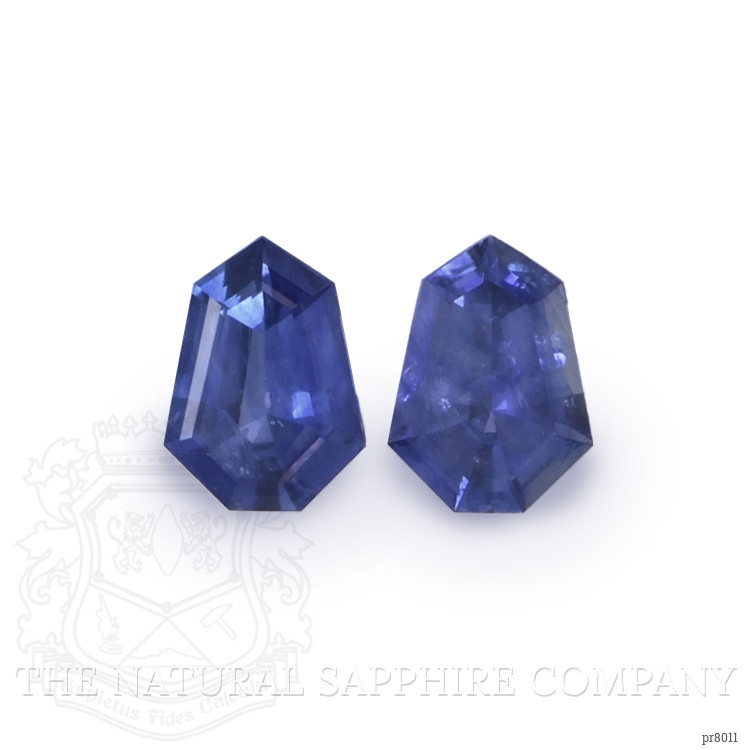 1.46 Ct.Tw. Blue Sapphire Pair from Ceylon (Sri Lanka)
