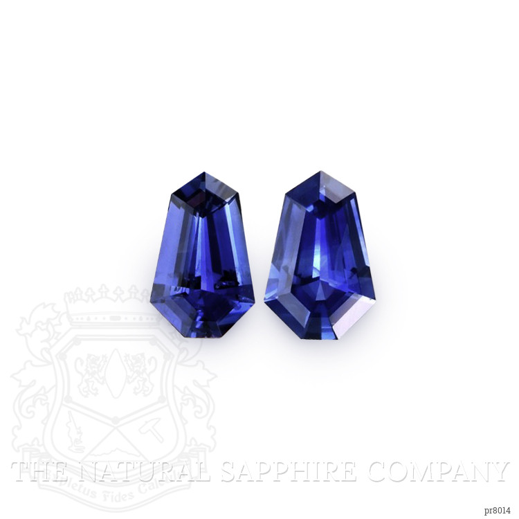 1.13 Ct.Tw. Blue Sapphire Pair from Ceylon (Sri Lanka)