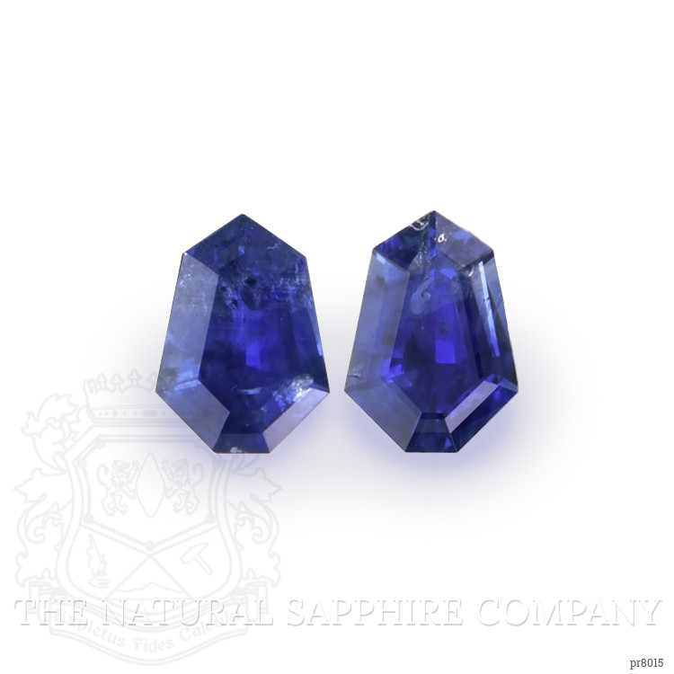 1.45 Ct.Tw. Blue Sapphire Pair from Ceylon (Sri Lanka)