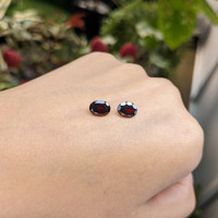 3.40&nbsp;Ct.Tw.Total Carat Weight Garnet Pair from Ceylon (Sri Lanka) Life Style