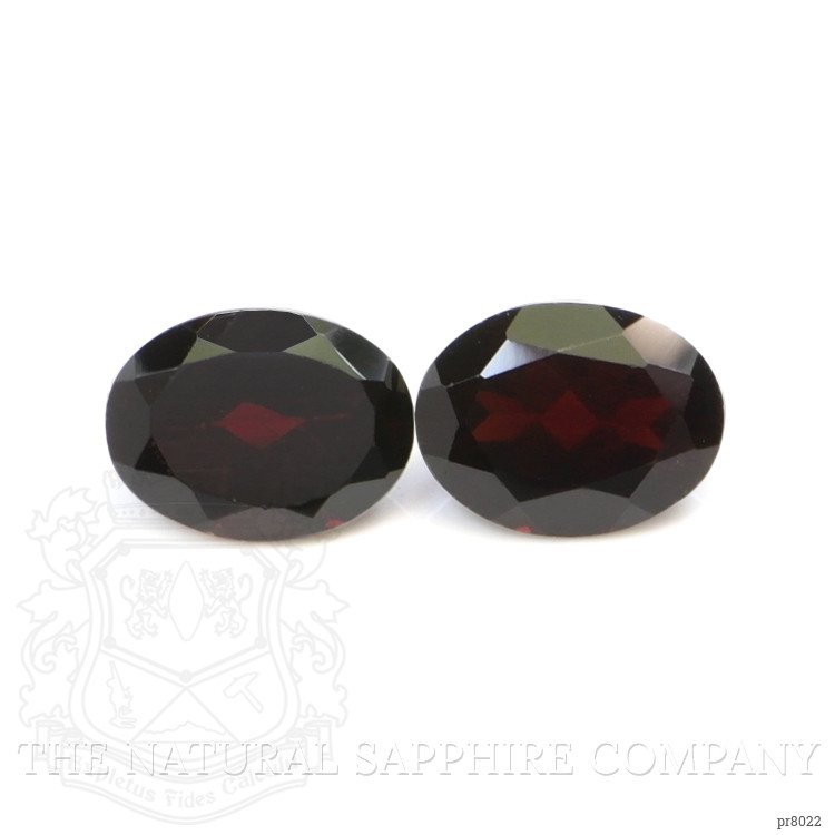 2.84 Ct.Tw. Garnet Pair from Ceylon (Sri Lanka)