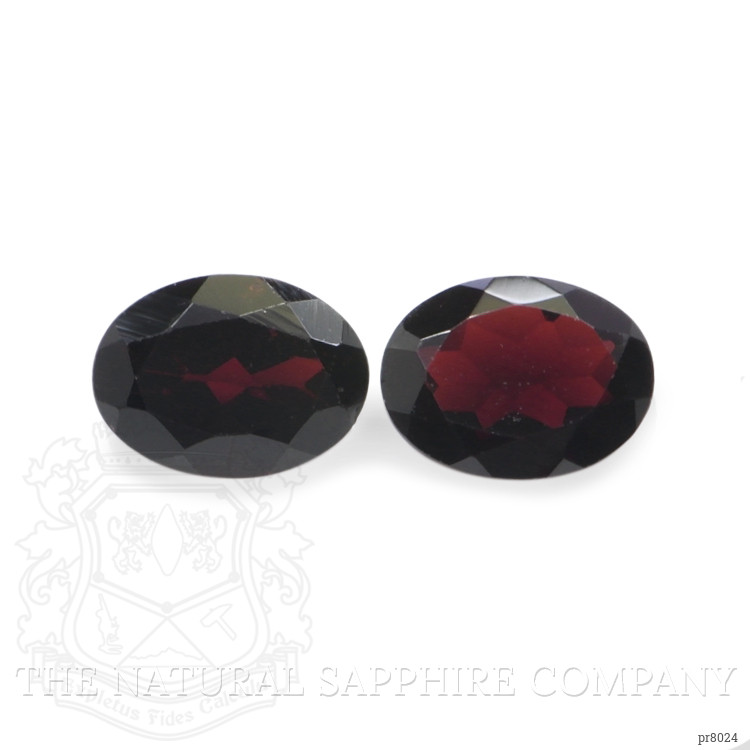 2.63 Ct.Tw. Garnet Pair from Ceylon (Sri Lanka)