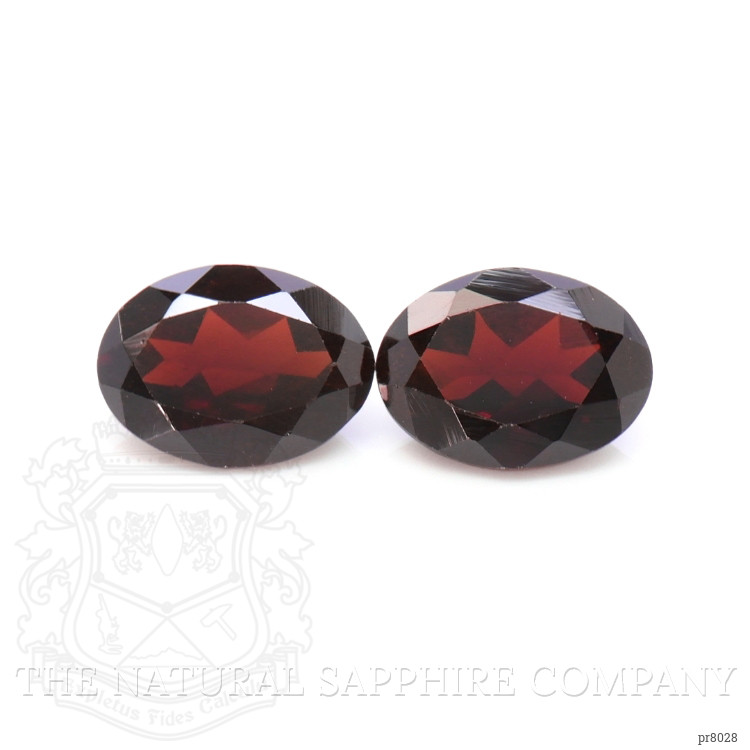 2.92 Ct.Tw. Garnet Pair from Ceylon (Sri Lanka)