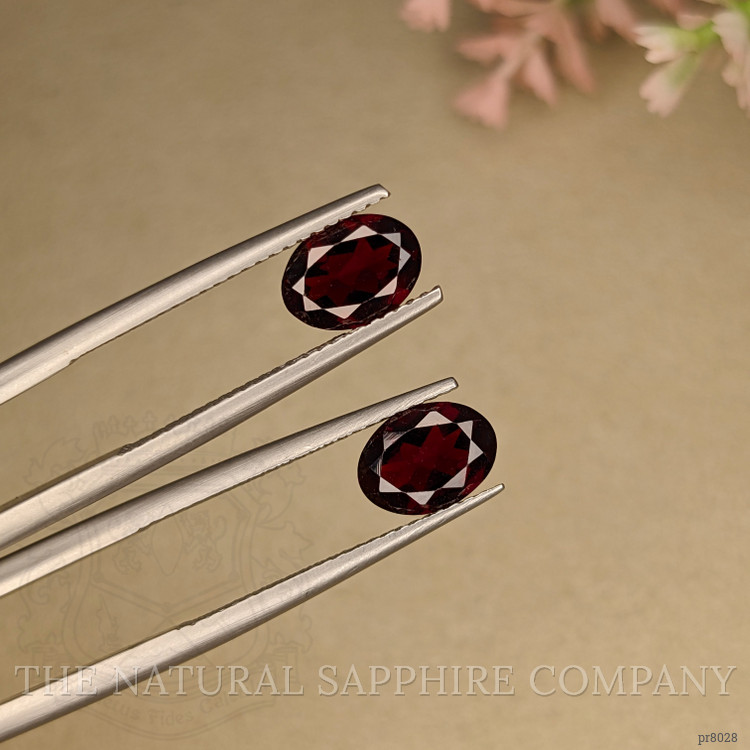 2.92 Ct.Tw. Garnet Pair from Ceylon (Sri Lanka)