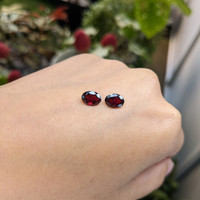2.92&nbsp;Ct.Tw.Total Carat Weight Garnet Pair from Ceylon (Sri Lanka) Life Style