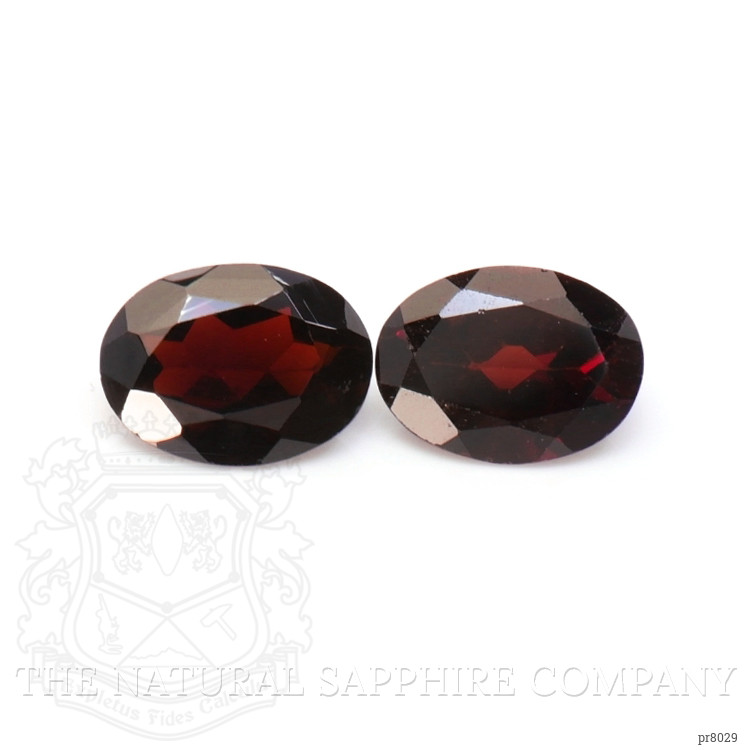 2.58 Ct.Tw. Garnet Pair from Ceylon (Sri Lanka)