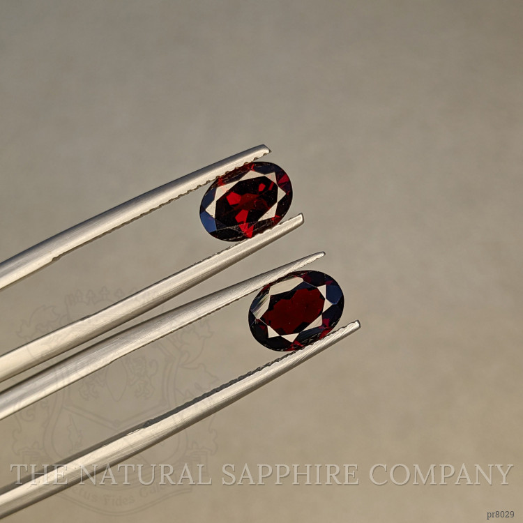 2.58 Ct.Tw. Garnet Pair from Ceylon (Sri Lanka)