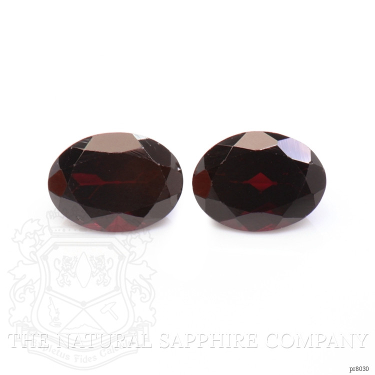 2.93 Ct.Tw. Garnet Pair from Ceylon (Sri Lanka)