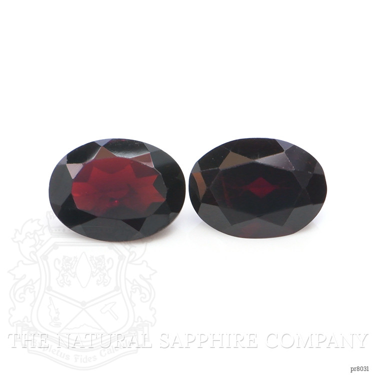 2.87 Ct.Tw. Garnet Pair from Ceylon (Sri Lanka)