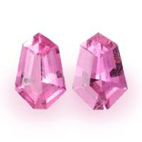 0.91&nbsp;Ct.Tw.Total Carat Weight Pink Sapphire Pair from Ceylon (Sri Lanka) Video