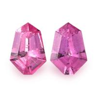 0.89&nbsp;Ct.Tw.Total Carat Weight Pink Sapphire Pair from Ceylon (Sri Lanka) Video