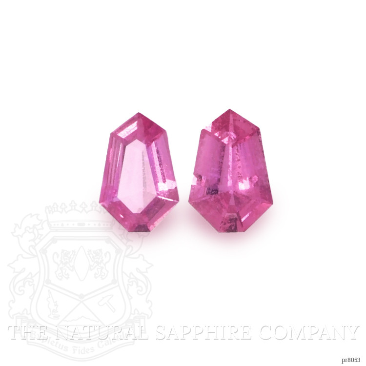0.95 Ct.Tw. Pink Sapphire Pair from Ceylon (Sri Lanka)