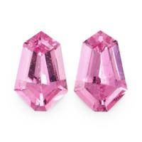 0.85&nbsp;Ct.Tw.Total Carat Weight Pink Sapphire Pair from Ceylon (Sri Lanka) Video