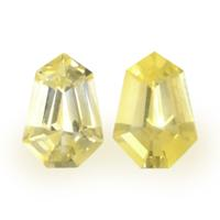 1.51&nbsp;Ct.Tw.Total Carat Weight Yellow Sapphire Pair from Ceylon (Sri Lanka) Video