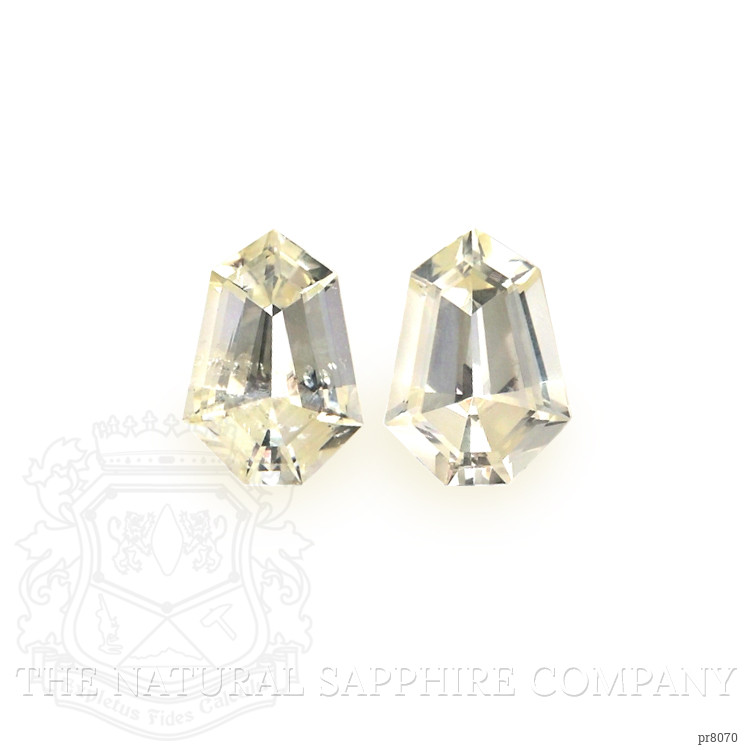 1.64 Ct.Tw. Yellow Sapphire Pair from Ceylon (Sri Lanka)
