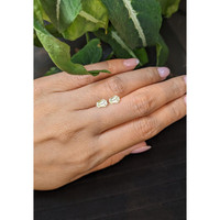 1.09&nbsp;Ct.Tw.Total Carat Weight Yellow Sapphire Pair from Ceylon (Sri Lanka) Life Style