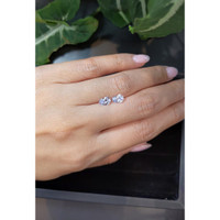 1.41&nbsp;Ct.Tw.Total Carat Weight Blue Sapphire Pair from Ceylon (Sri Lanka) Life Style