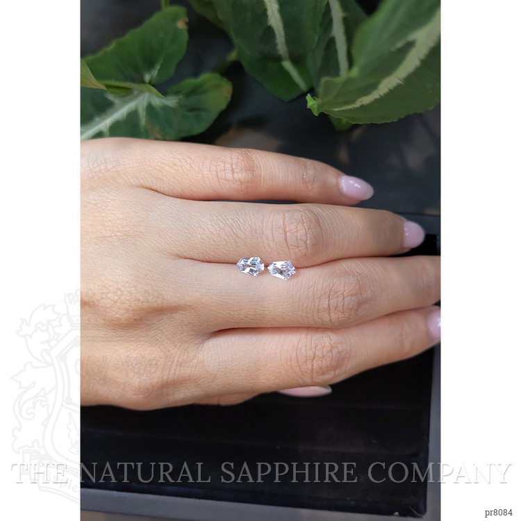 0.90 Ct.Tw. Blue Sapphire Pair from Ceylon (Sri Lanka)