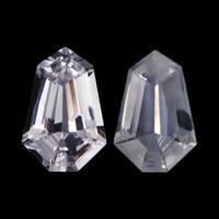 0.95&nbsp;Ct.Tw.Total Carat Weight White Sapphire Pair from Ceylon (Sri Lanka) Video