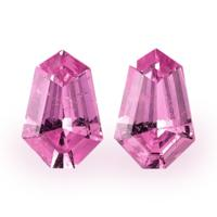 0.72&nbsp;Ct.Tw.Total Carat Weight Pink Sapphire Pair from Ceylon (Sri Lanka) Video