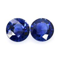1.49&nbsp;Ct.Tw.Total Carat Weight Blue Sapphire Pair from Ceylon (Sri Lanka) Video