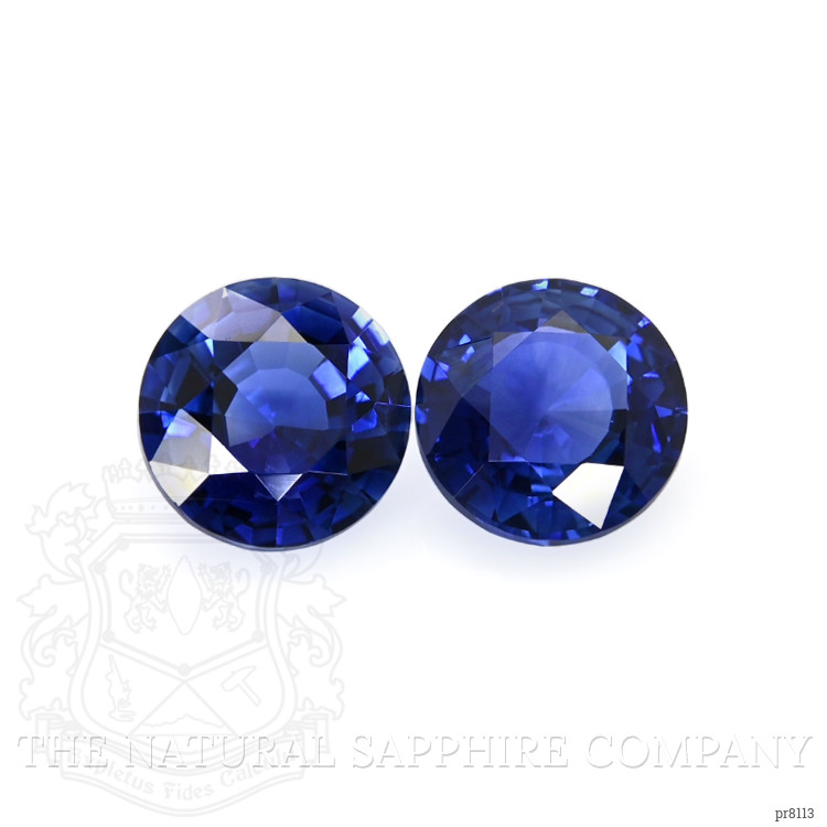 1.49 Ct.Tw. Blue Sapphire Pair from Ceylon (Sri Lanka)