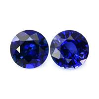 1.44&nbsp;Ct.Tw.Total Carat Weight Blue Sapphire Pair from Ceylon (Sri Lanka) Video