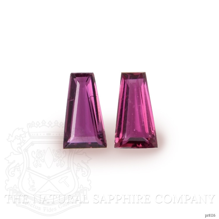 0.44 Ct.Tw. Ruby Pair from Mozambique