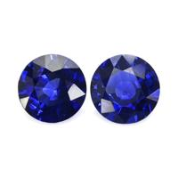 1.76&nbsp;Ct.Tw.Total Carat Weight Blue Sapphire Pair from Ceylon (Sri Lanka) Video