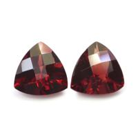 3.89&nbsp;Ct.Tw.Total Carat Weight Garnet Pair from Ceylon (Sri Lanka) Video